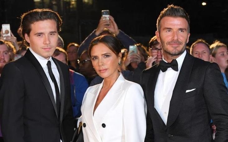 Vo chong Beckham nhe nhom vi con trai chia tay ban gai nguoi mau hinh anh