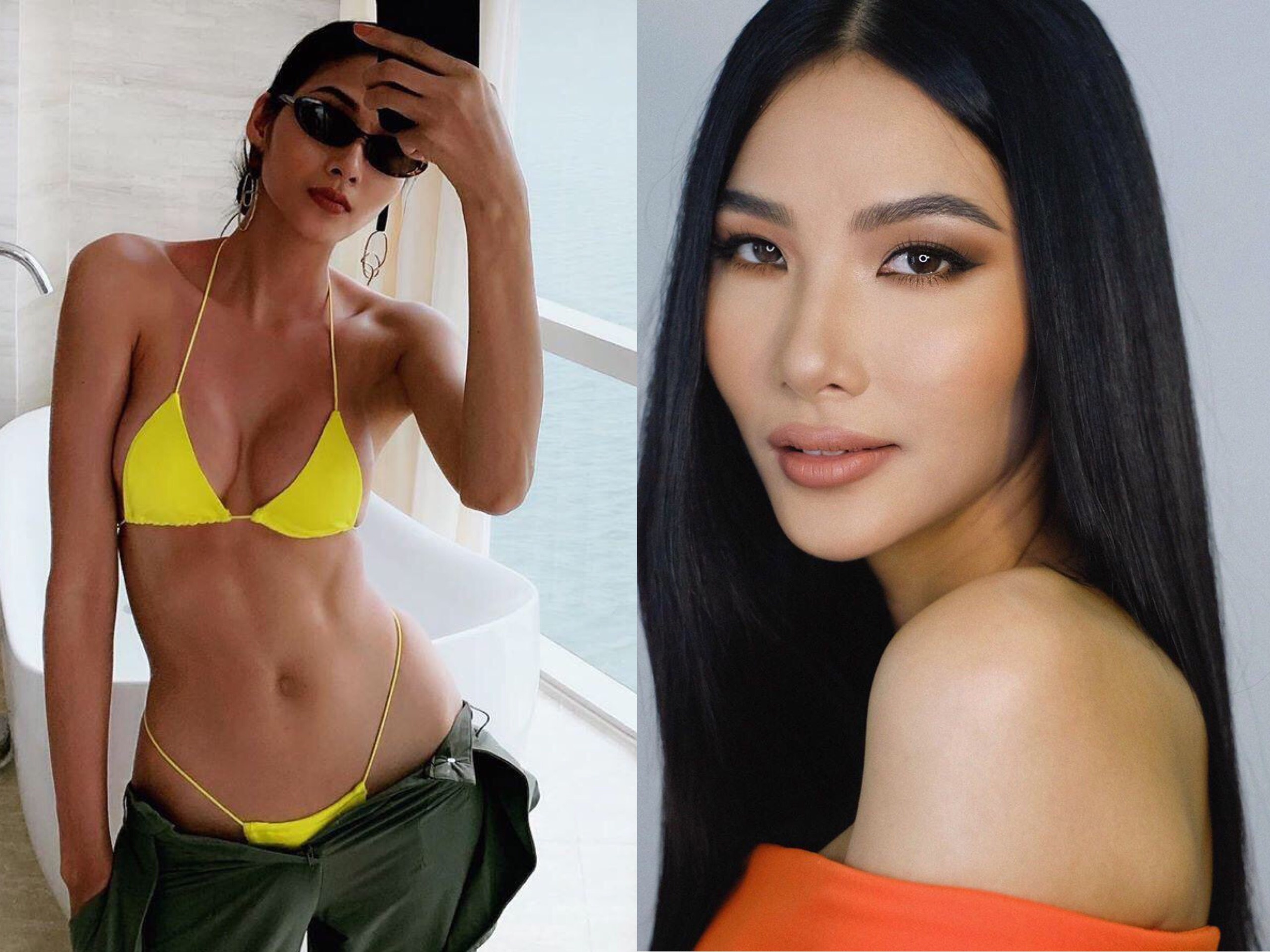 Hoang Thuy va Luong Thuy Linh anh 1