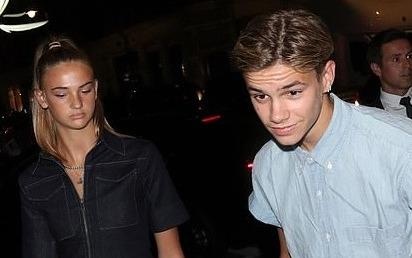 Con trai 17 tuoi cua David Beckham co ban gai moi? hinh anh