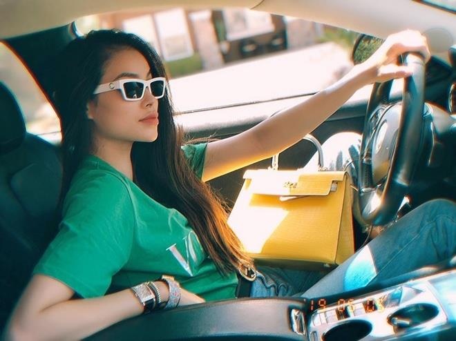 Pham Huong tiet lo ly do bo showbiz de sang My sinh song hinh anh