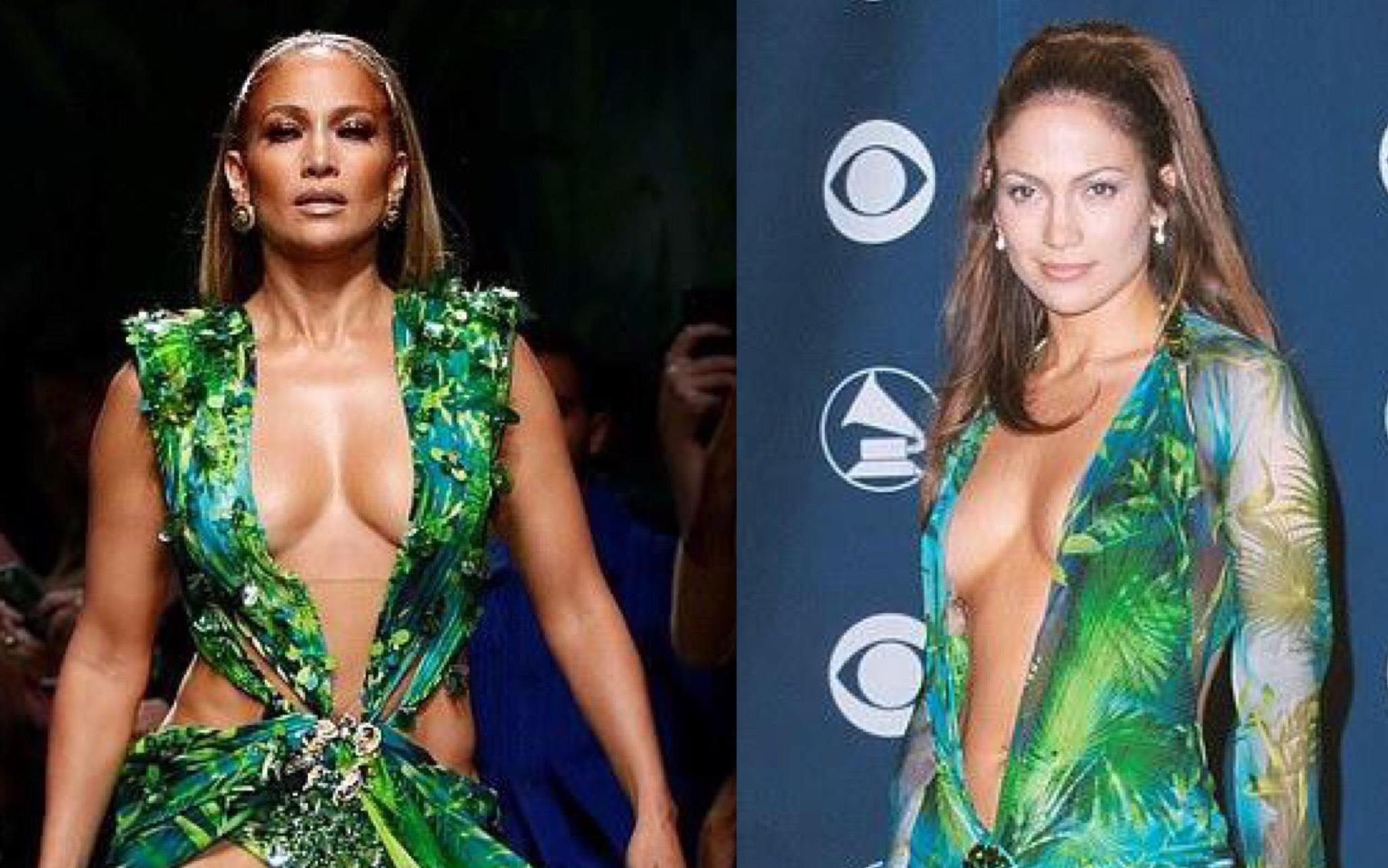 Jennifer Lopez mac vay lay cam hung tu thiet ke nam 2000 hinh anh