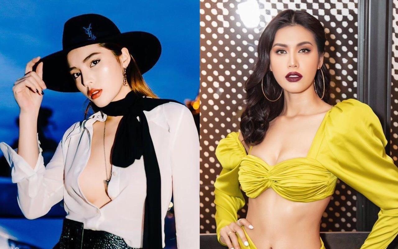 Ky Duyen va dan sao Viet mac goi cam khi du show thoi trang quoc te hinh anh