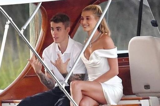 Justin Bieber va Hailey noi 'Toi dong y' trong le cuoi hinh anh