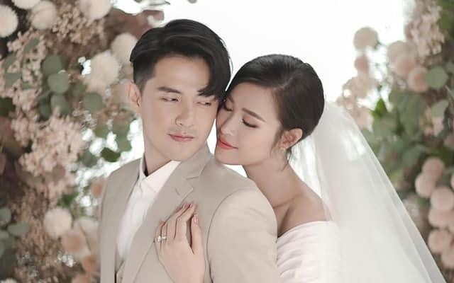 Dong Nhi - Ong Cao Thang tung anh cuoi truoc hon le hinh anh