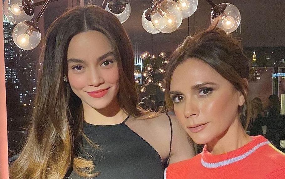 Ha Ho gap Victoria Beckham, ca nuong Kieu Anh sam hang hieu hinh anh