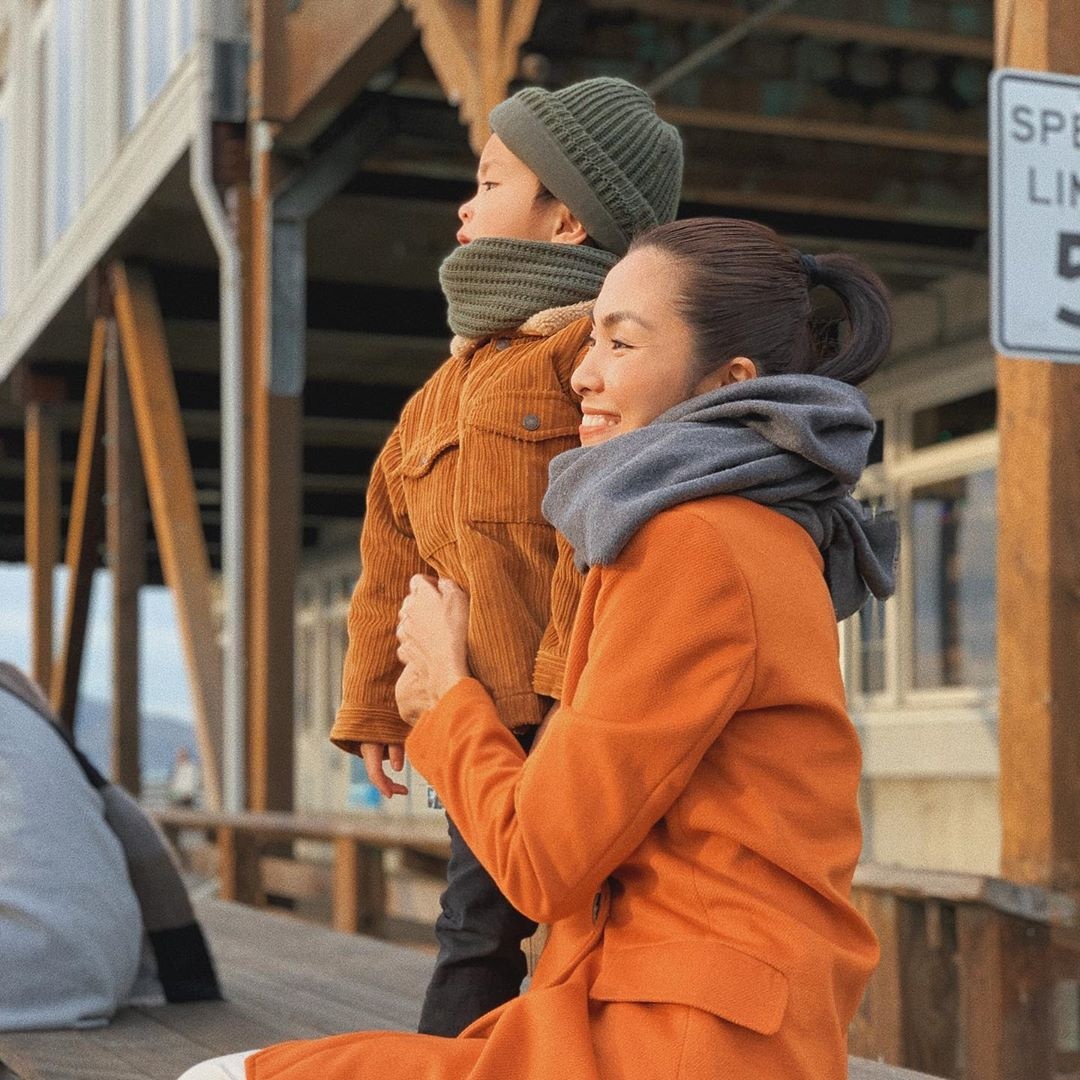 Tang Thanh Ha di du lich anh 3