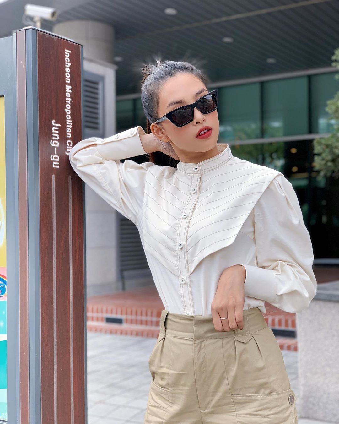 Tang Thanh Ha di du lich anh 15