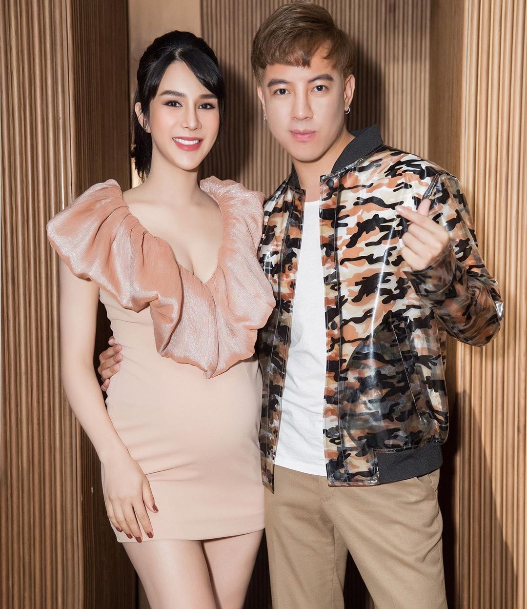 Lan Khuê mang bầu ảnh 8 Lan Khue mang bau anh 8