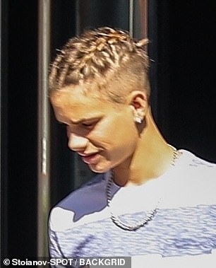 Romeo Beckham tet toc anh 1