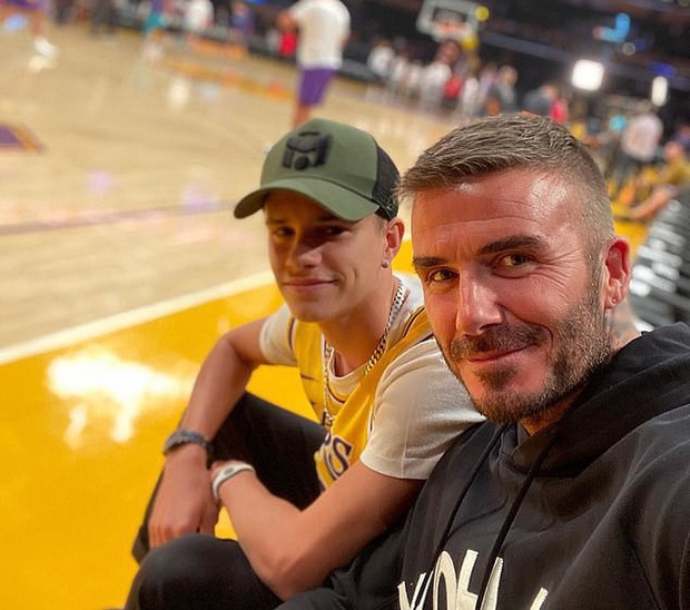 David Beckham xem bong ro anh 6