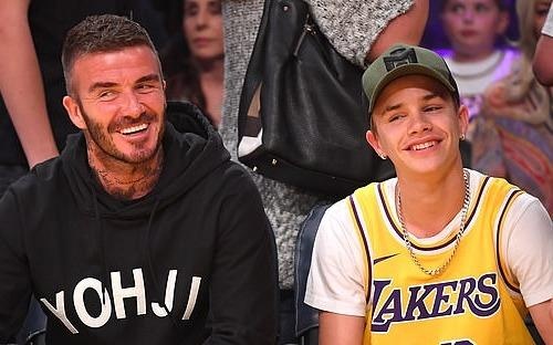 Con trai 17 tuoi gay chu y khi di xem bong ro cung David Beckham hinh anh