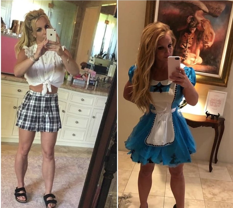 Britney Spears hóa trang Halloween  ảnh 2 Britney Spears hoa trang Halloween anh 2