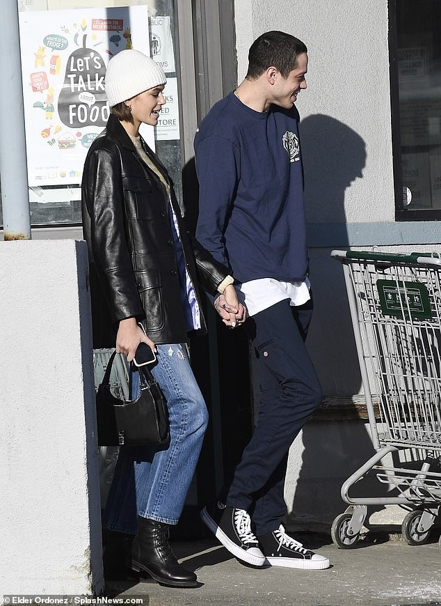 Kaia Gerber hen ho Pete Davidson anh 2