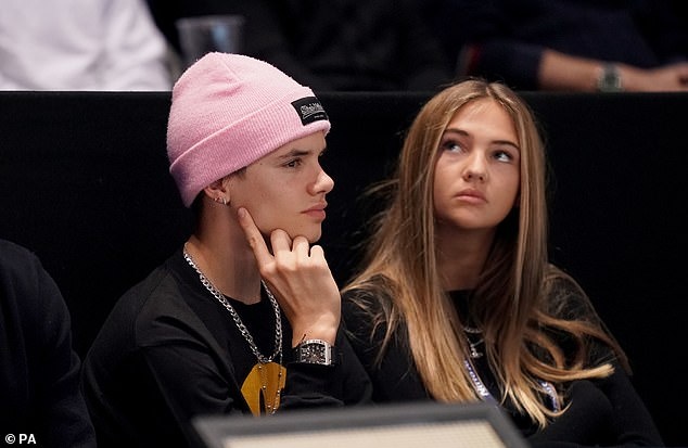 Romeo Beckham và bạn gái ảnh 2 Romeo Beckham va ban gai anh 2