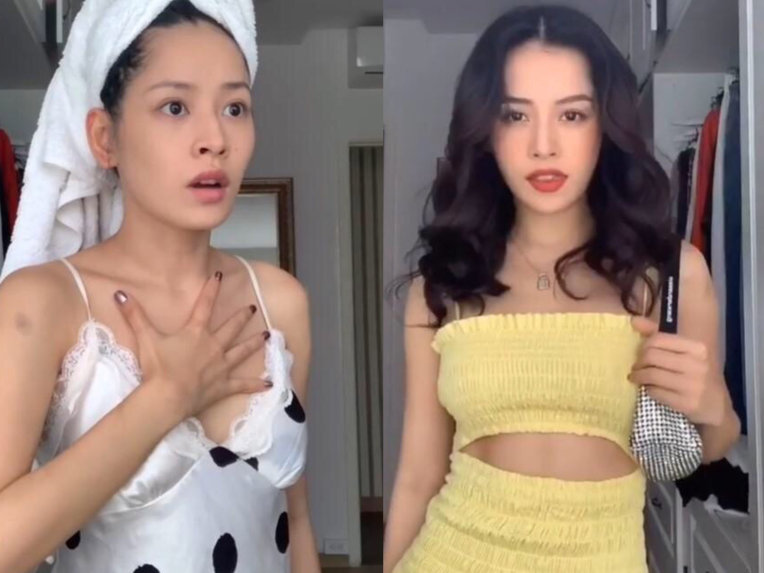 Chi Pu mặc mộc ảnh 1 Chi Pu mac moc anh 1