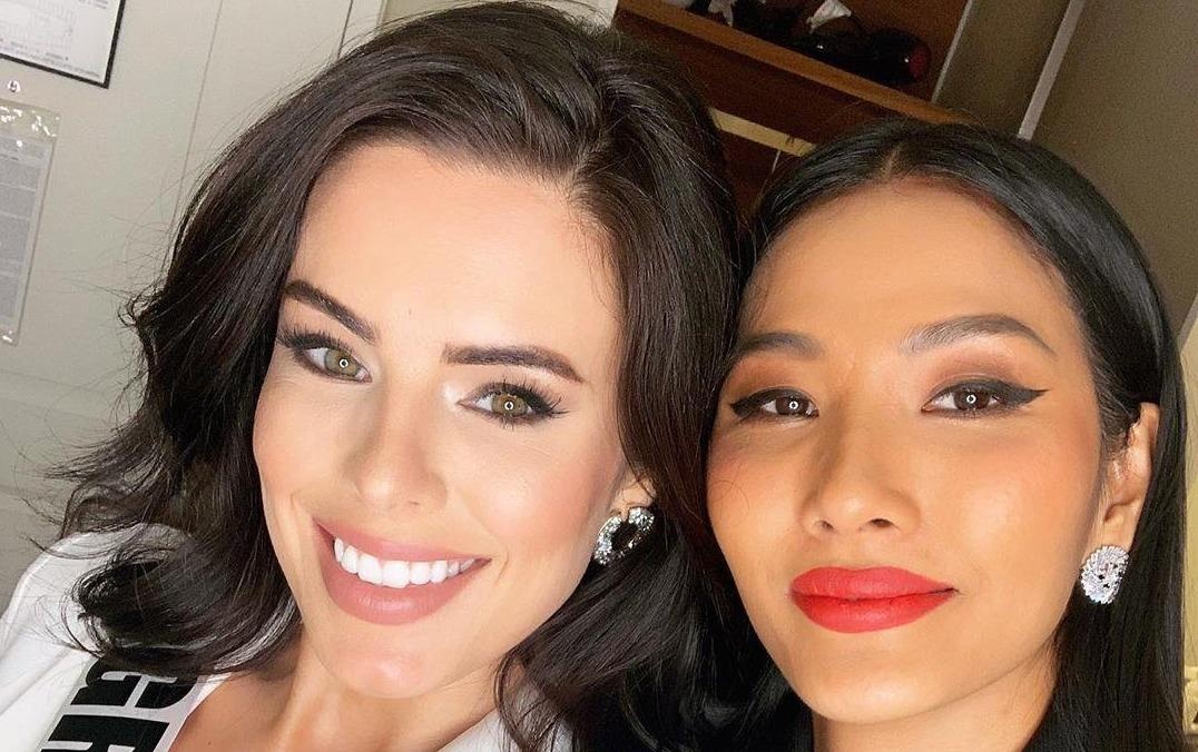 Thi sinh Hoa hau Hoan vu 2019 an tuong voi tieng Anh cua Hoang Thuy hinh anh