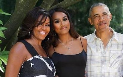 Con gai ut cua ong Obama duoc khen 'qua xinh dep' hinh anh