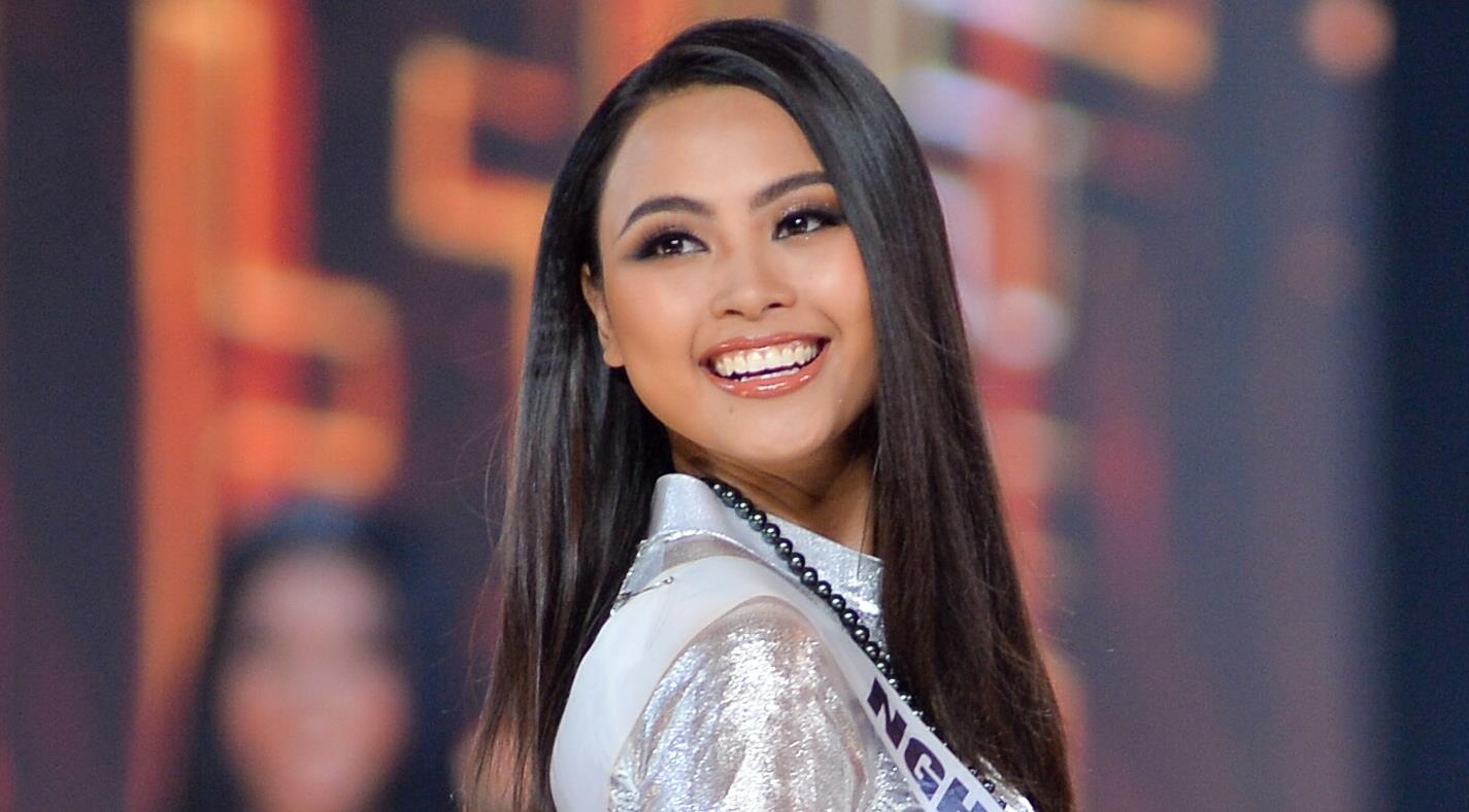 Nhan sac top 45 Hoa hau Hoan vu Viet Nam trong ta ao dai hinh anh