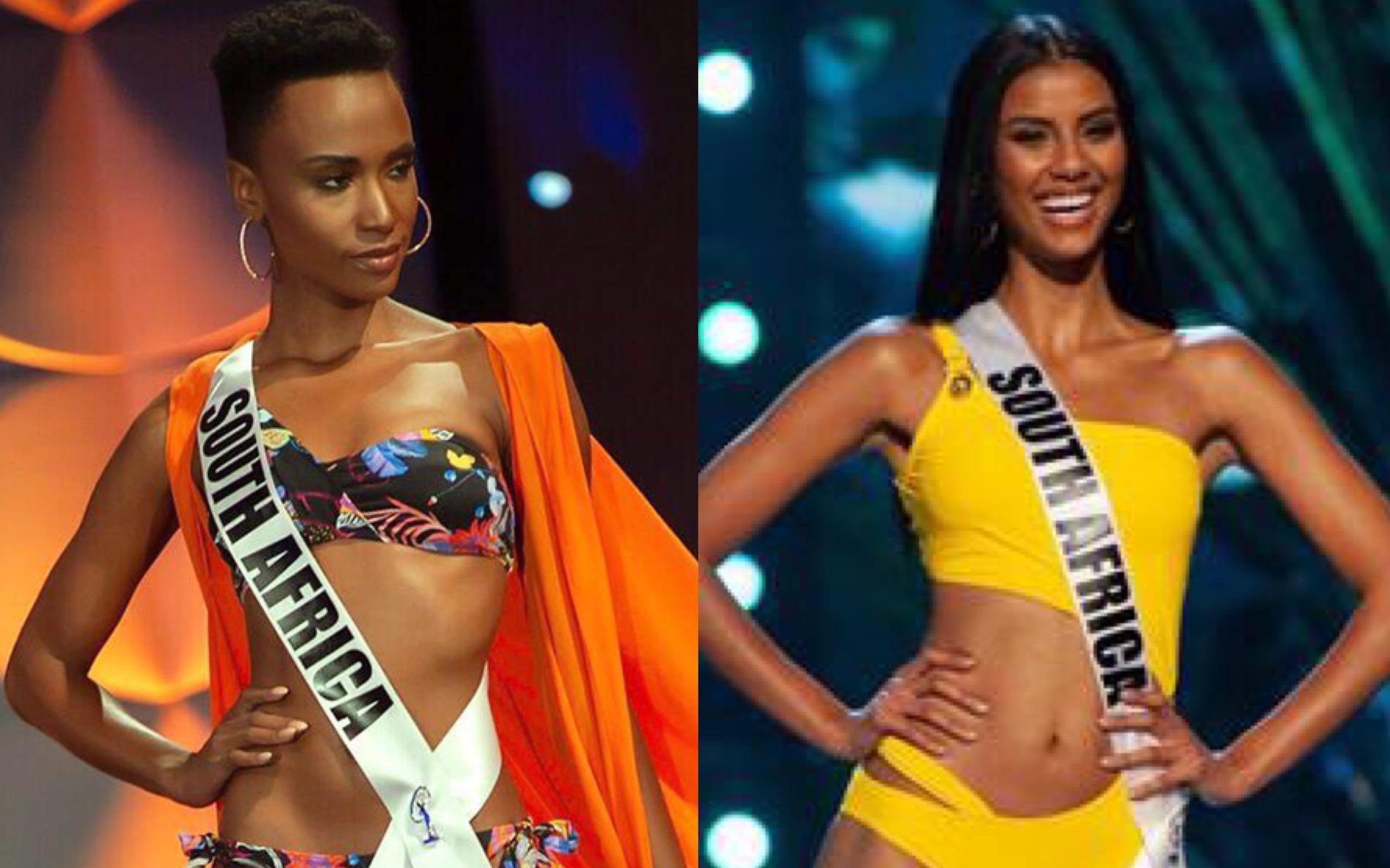 Ba nam thang hoa cua Nam Phi o Hoa hau Hoan vu The gioi hinh anh