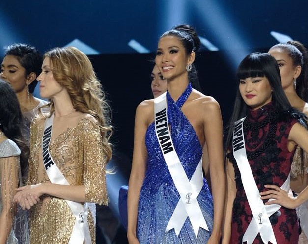 Hoang Thuy o Hoa hau Hoan vu the gioi 2019 anh 1