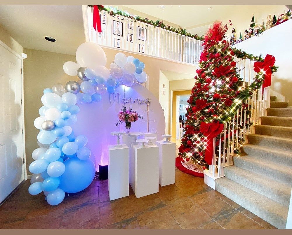 sao viet khoe anh gia dinh an noel anh 2