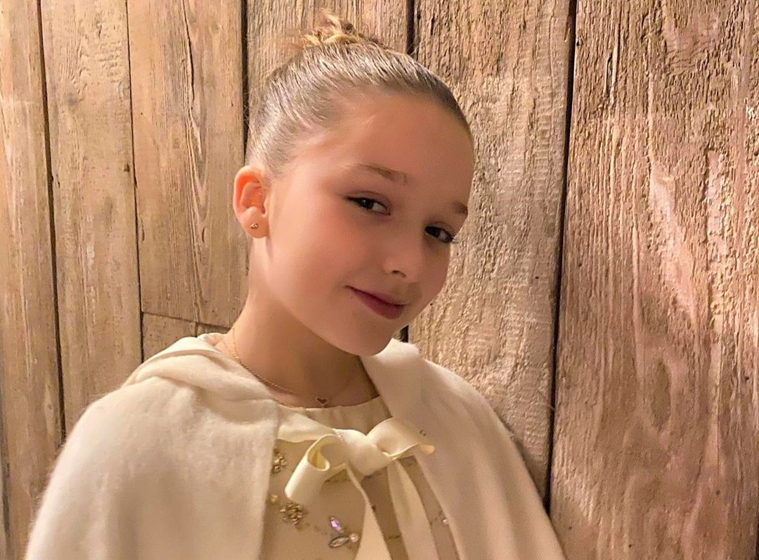 Con gai David Beckham ngay cang xinh va sanh dieu hinh anh