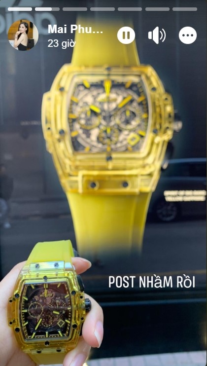 mai phương thúy sắm đồng hồ hàng hiệu ảnh 1 mai phuong thuy sam dong ho hang hieu anh 1