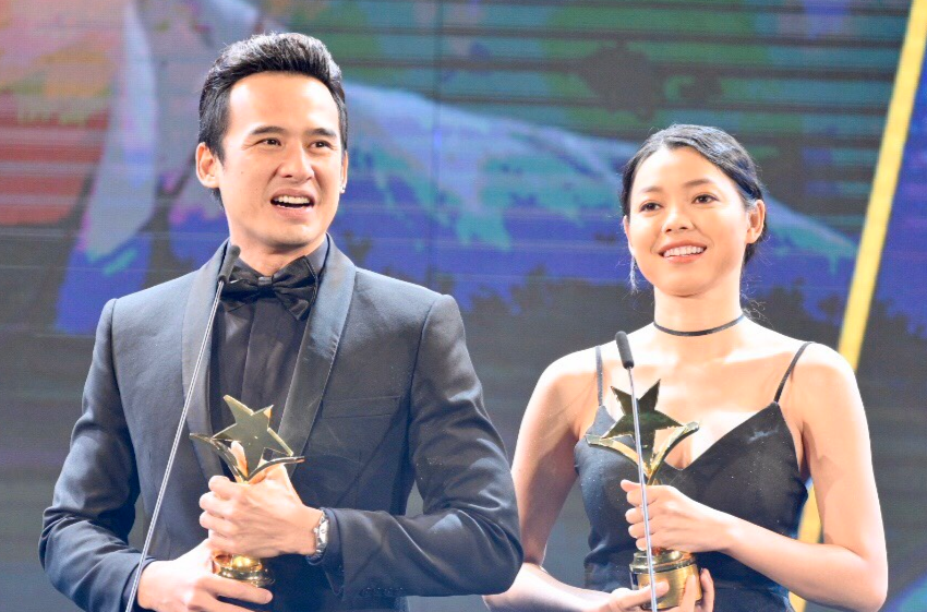 Luong The Thanh, Jun Pham thang lon tai le trao giai hinh anh