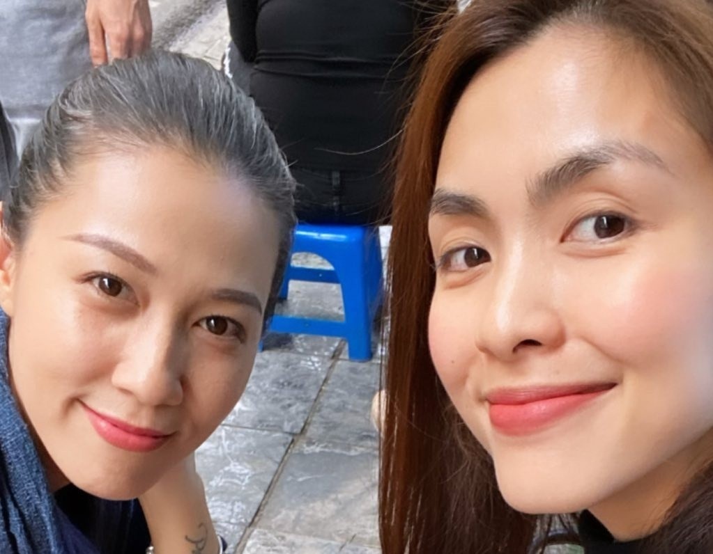 Tang Thanh Ha khoe mat moc o tuoi 34 hinh anh