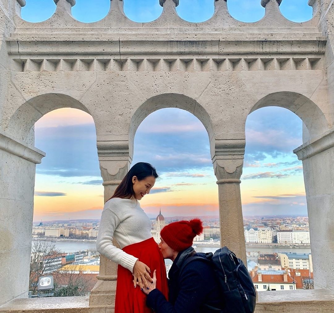 hoang oanh xac nhan mang thai anh 1