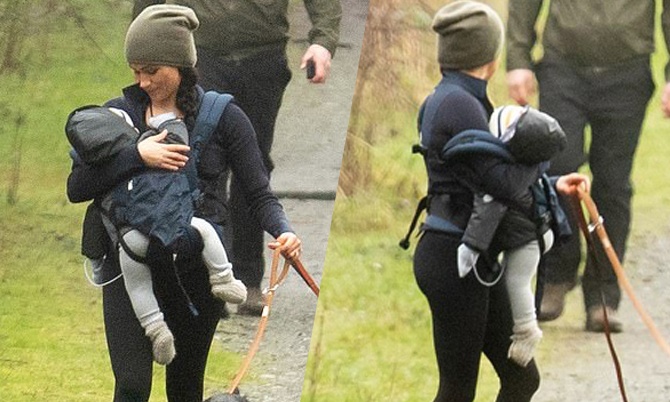 Meghan Markle gay tranh cai khi lo anh diu con hinh anh