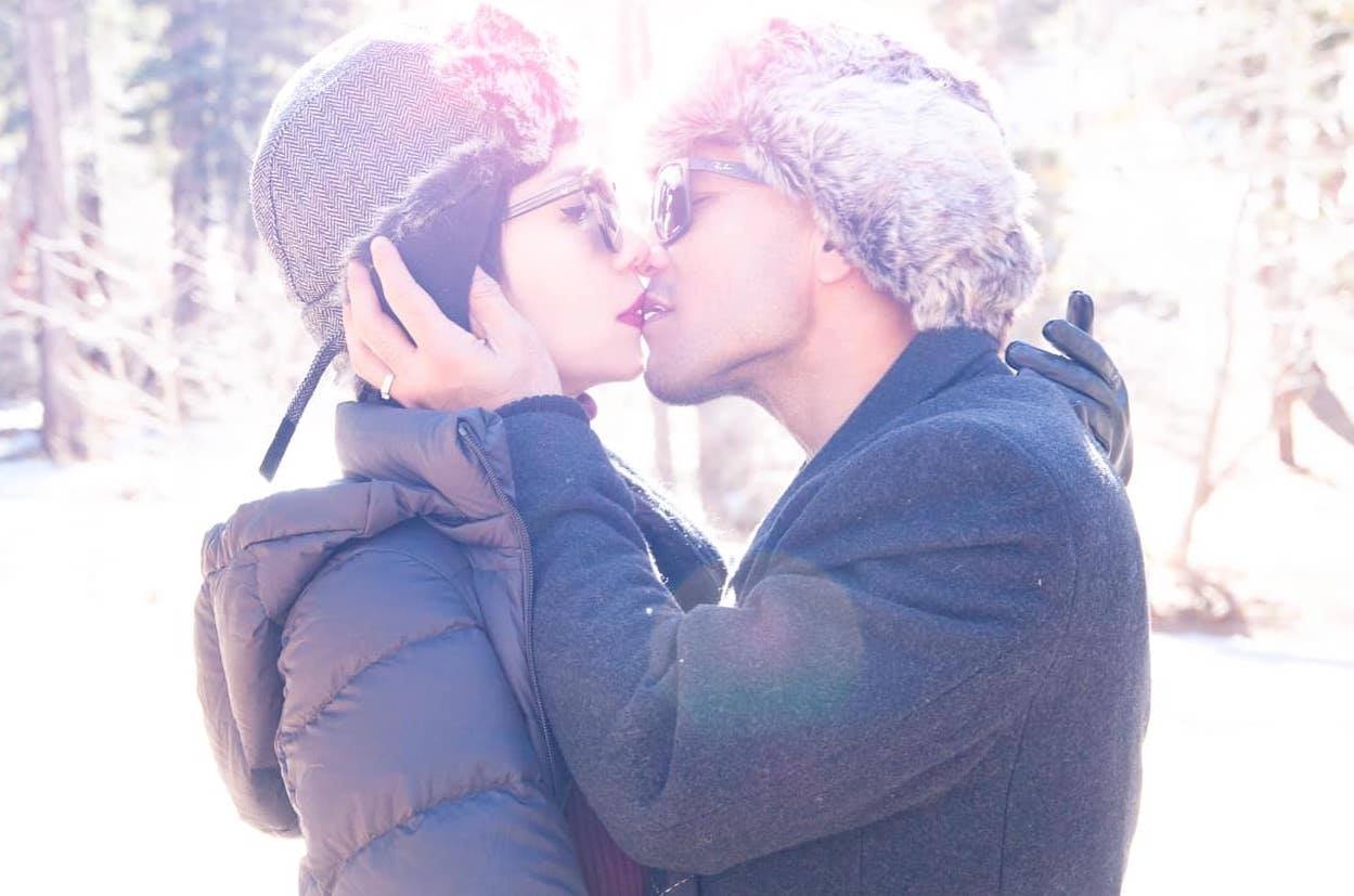 Xuan Lan dang anh tuan trang mat o My hinh anh