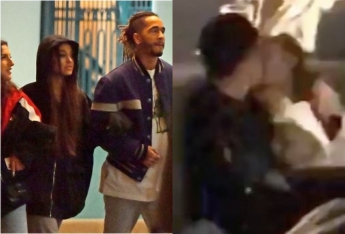 Ariana Grande hon trai la trong quan bar hinh anh