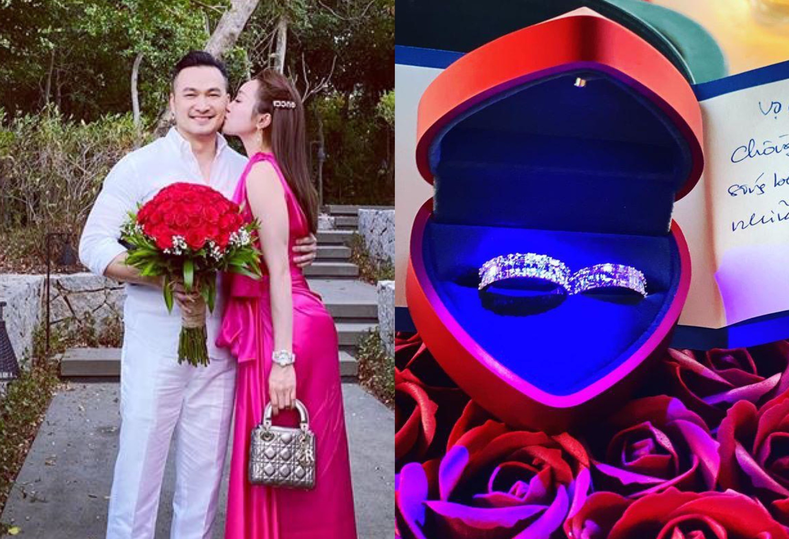 Sao Viet tang nhan kim cuong, xe hoi cho nua kia ngay Valentine hinh anh