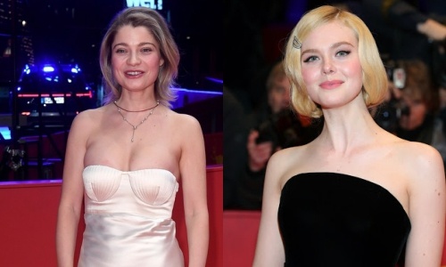 Sao nu suyt lo nguc tren tham do LHP Berlin hinh anh