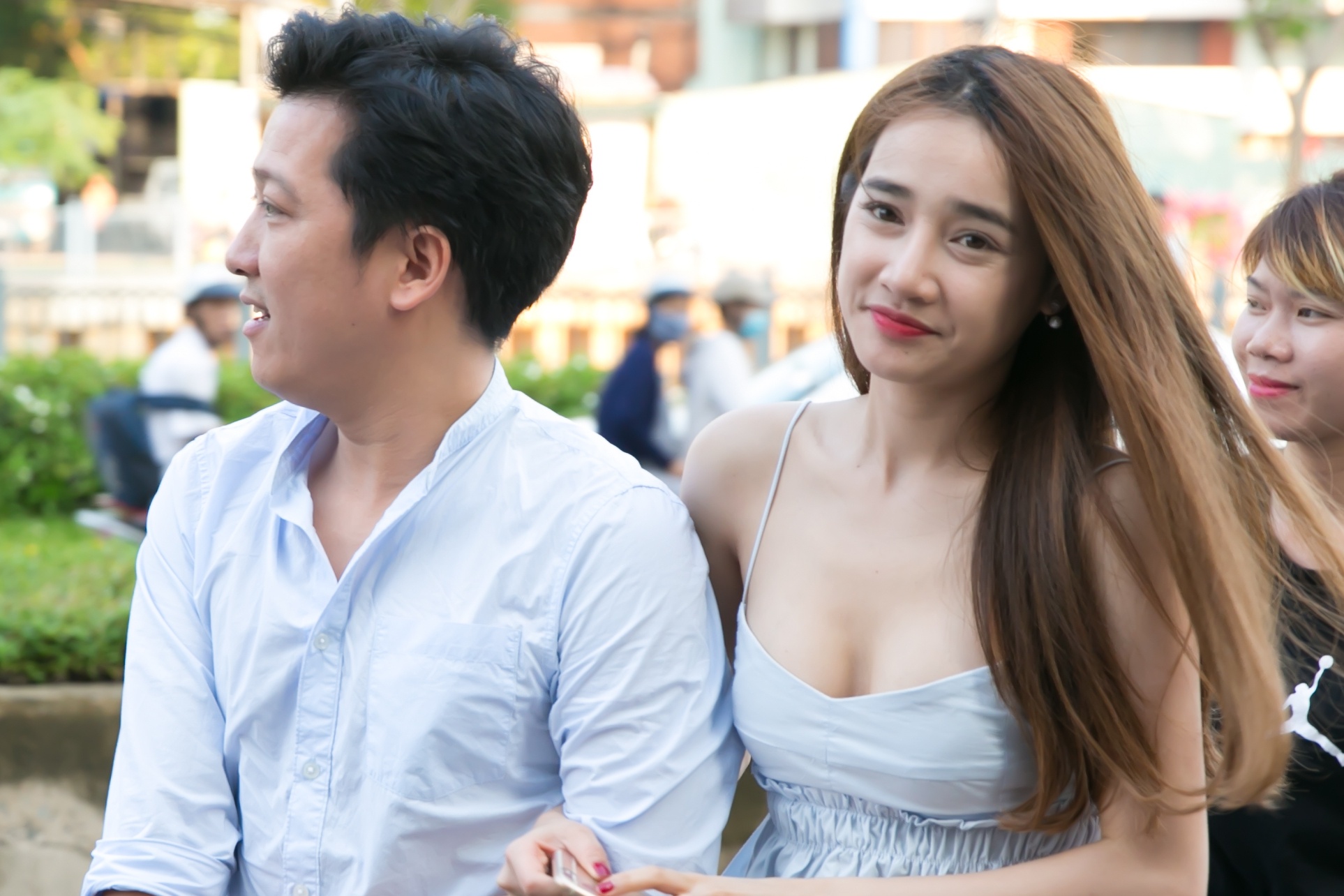 Nha Phuong dap hop qua cua Truong Giang hinh anh