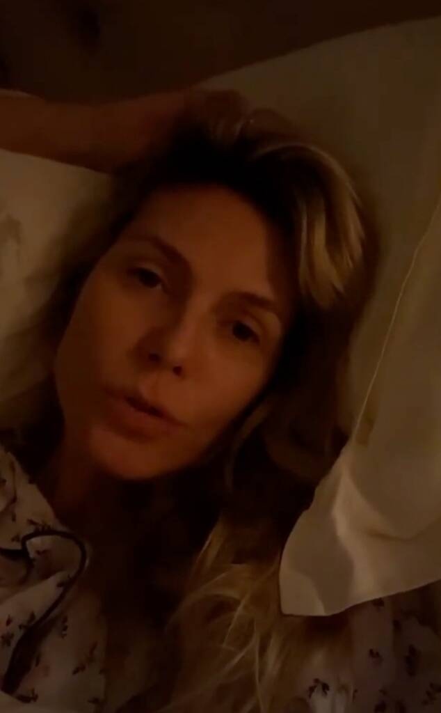 heidi klum lo vi khong duoc xet nghiem anh 1