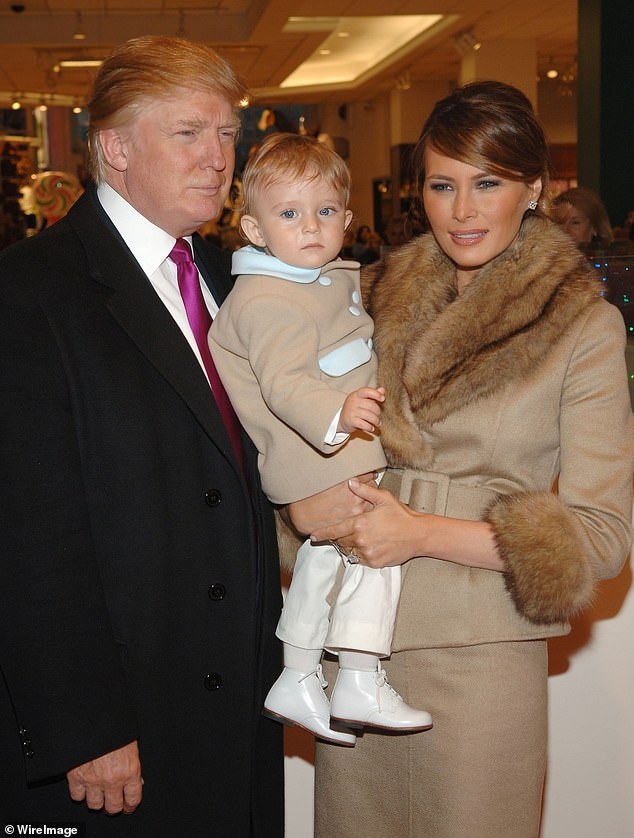 barron trump cao 2 m o tuoi 14 anh 2