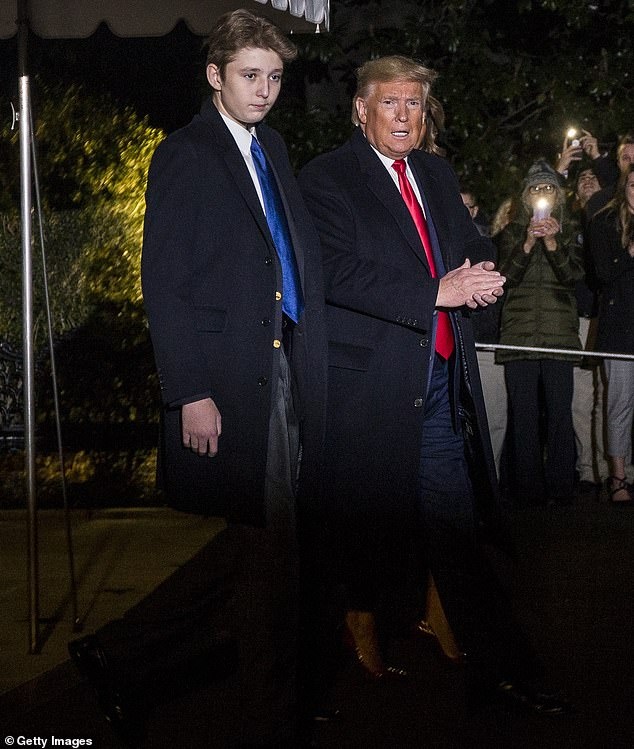 barron trump cao 2 m o tuoi 14 anh 5