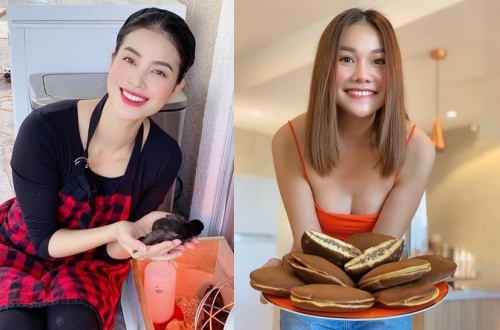 Thanh Hang, Toc Tien tro tai nau an gioi hinh anh