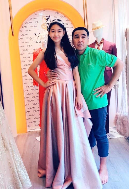 con gái Quyền Linh cao vượt trội ảnh 2 con gai Quyen Linh cao vuot troi anh 2