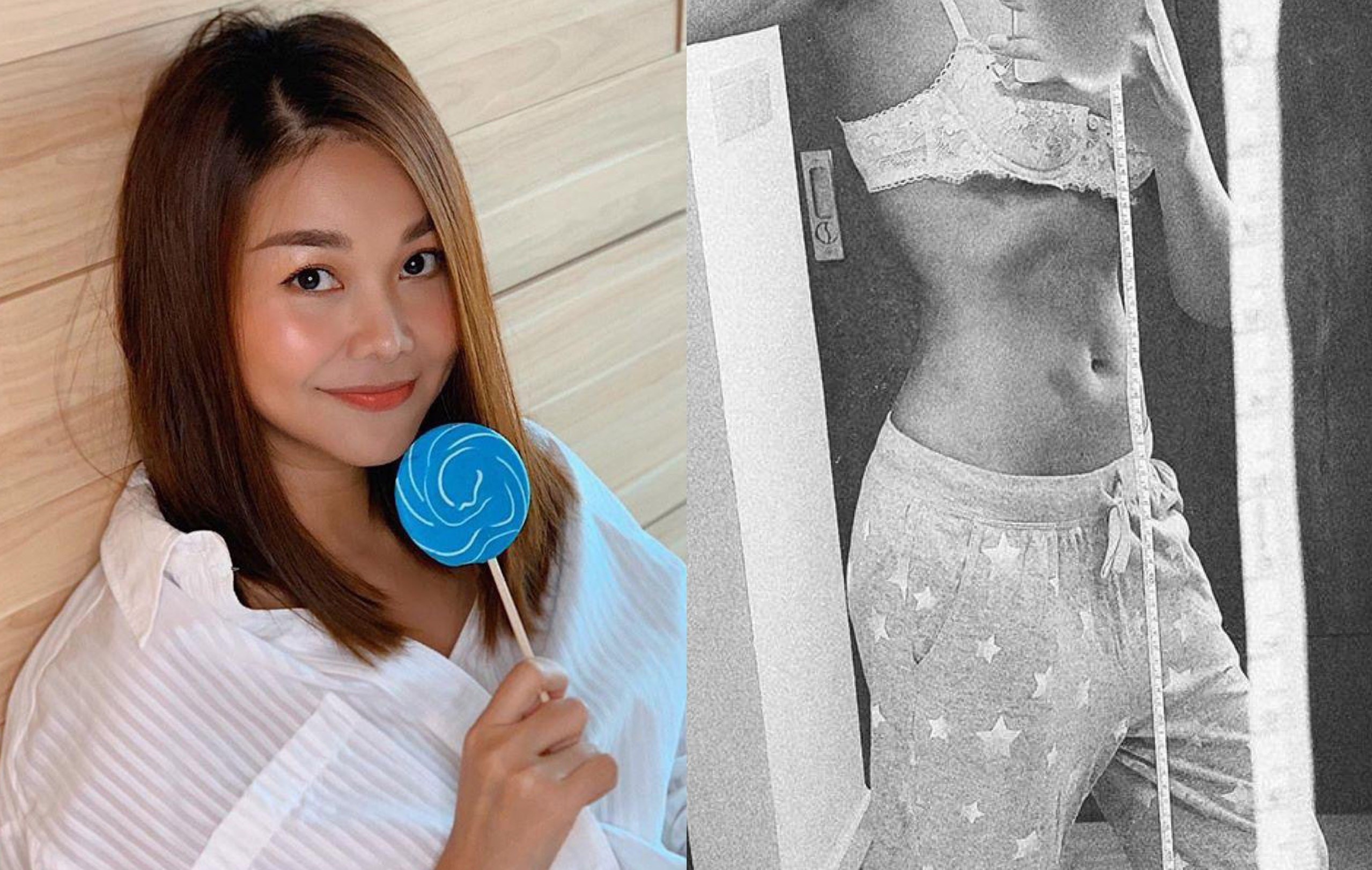 Thanh Hang khoe vong eo 53 cm hinh anh