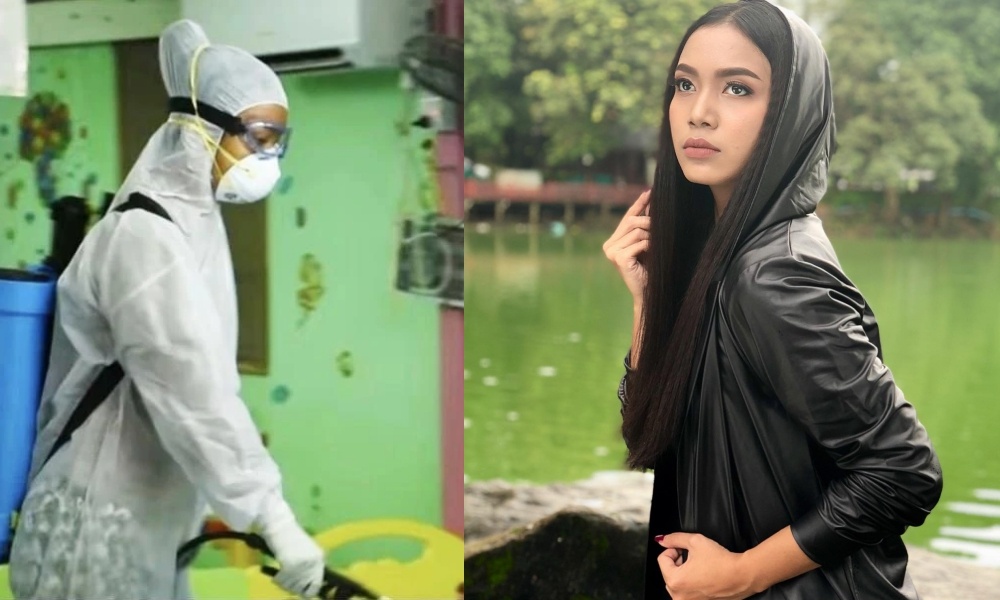 Hoa hau coi bo vuong mien, tham gia tuyen dau chong dich hinh anh