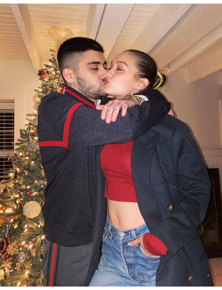 Gigi Hadid co thai voi Zayn Malik anh 2