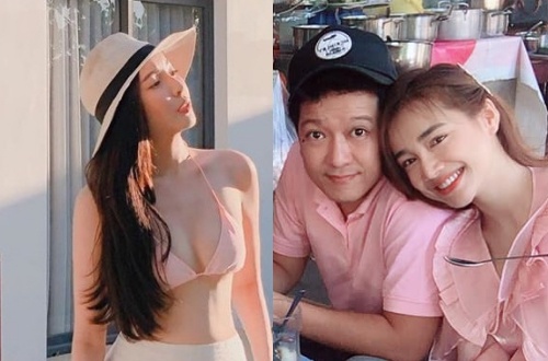 Nha Phuong - Truong Giang du lich Vung Tau dip le hinh anh