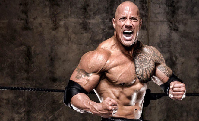 The Rock lay trom do an vi doi va loat sao tung ngheo kho, tung thieu hinh anh