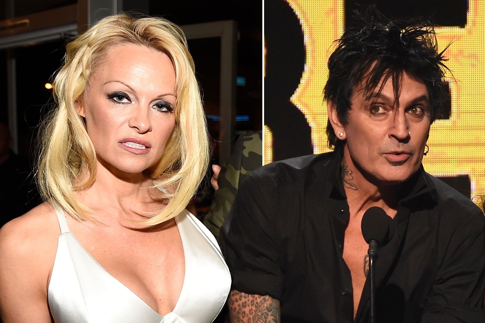 Pamela Anderson kho chiu khi bi hoi ve video tai tieng hinh anh