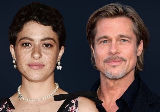 My nhan luong tinh choang ngop khi vuong tin yeu Brad Pitt hinh anh