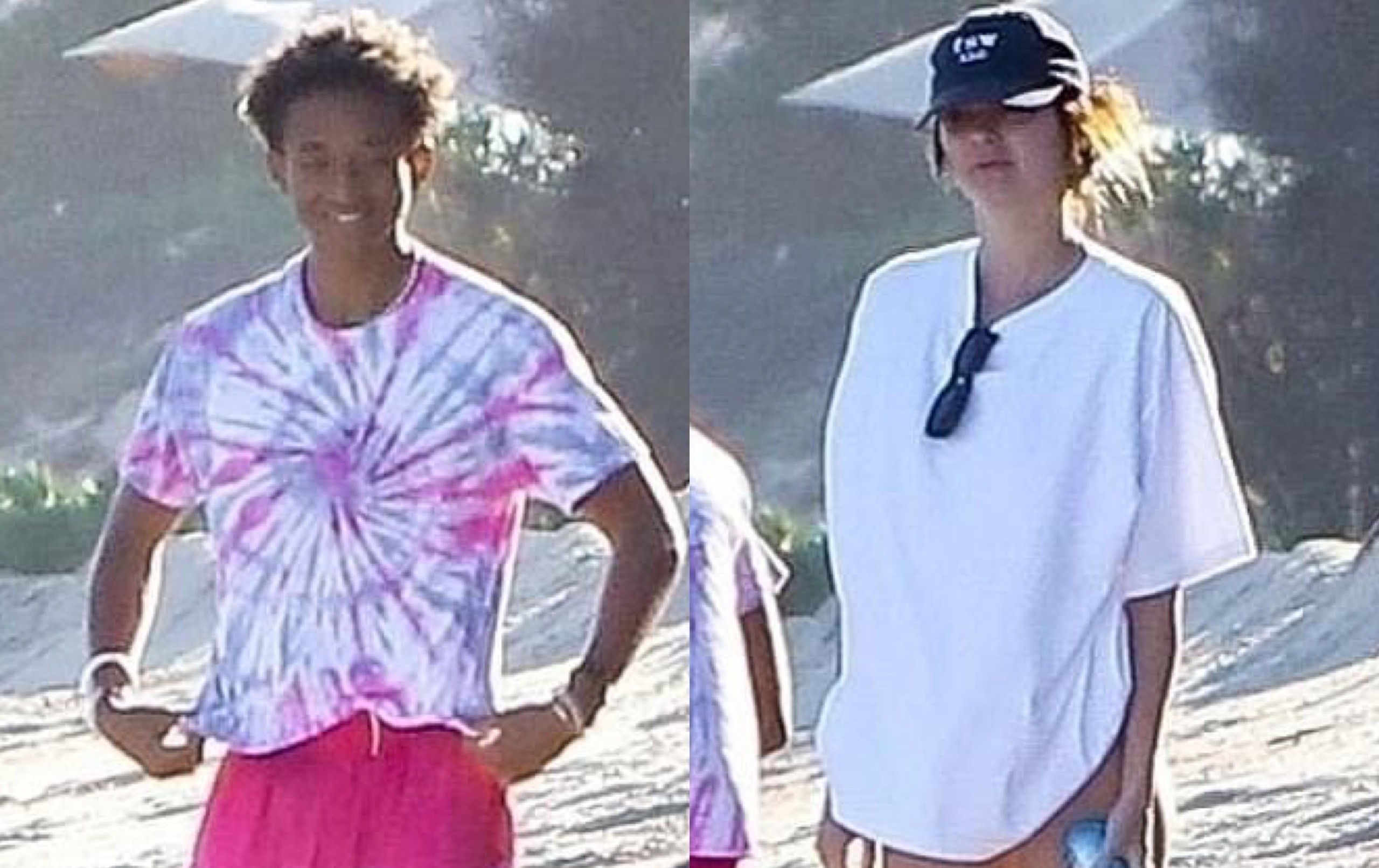 Jaden Smith di choi cung Kendall Jenner giua song gio gia dinh hinh anh