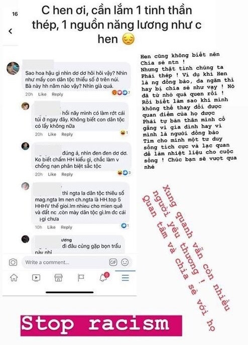 h'hen nie bi phan biet chung toc anh 1